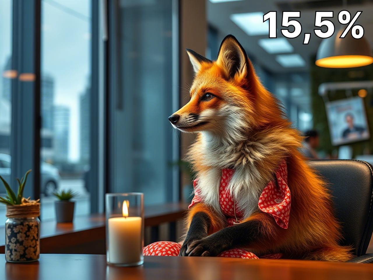 ЦБ снизил ключевую ставку до 15,5%