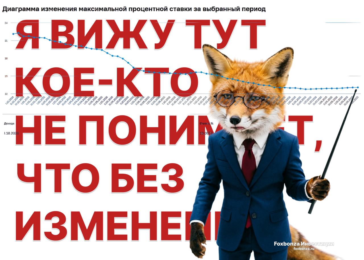 Средняя максимальная ставка банков топ-10 в первой декаде октября не изменилась